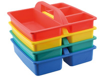 Kleine opbergers - draagbakjes - set van 4