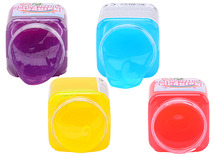 Tombola - regenboog glitterslijm - set van 4