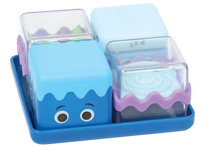 Snoezelhoek - Learning Resources Cool Down Sensory Cubes Sensory Fidget Set - Set Van 4