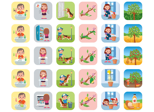 Interactief Leren - Yoli - Spel - De De Juiste Volgorde - Per Spel