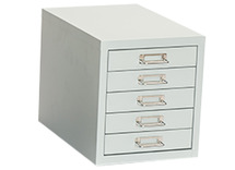 Kast, Metaal, Multiladenkast, Hoogte 32 Cm, 5 Laden
