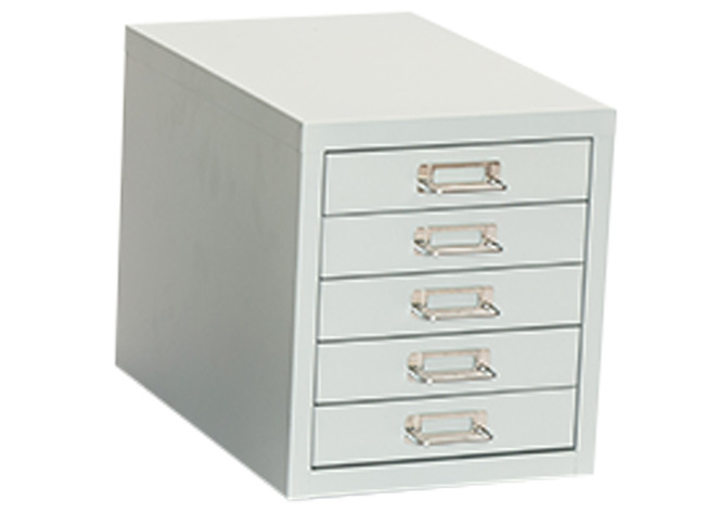 Kast, Metaal, Multiladenkast, Hoogte 32 Cm, 5 Laden