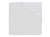 Hoeslakens - Jollein Jersey - 60 x 120 cm - effen - wit - per stuk