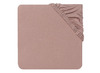 Hoeslakens - Jollein Jersey - 60 x 120 cm - effen - chestnut - per stuk