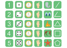 Interactief leren - Yoli - spel - fun with numbers - per spel