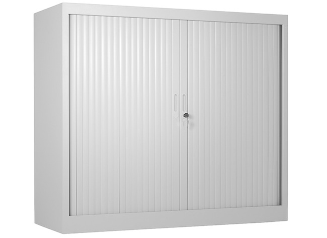 Kast - Metaal - Roldeurkast - Hoogte 105 Cm