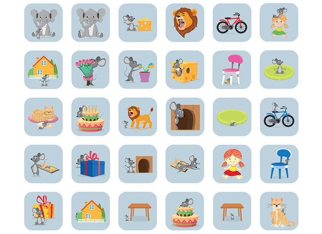 Interactief Leren - Yoli - Spel - Waar Zit De Muis? - Per Spel