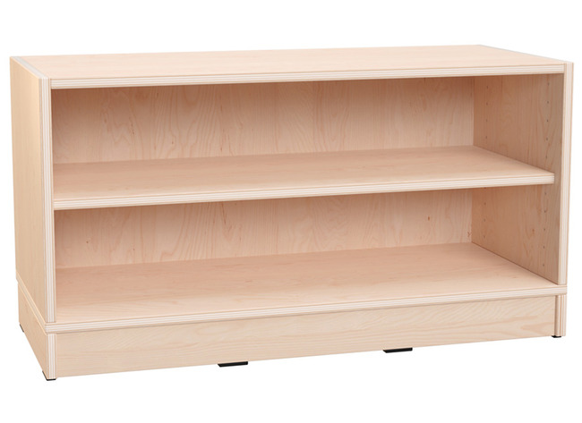 Naturo - S Kast Met 1 Legplank, Open, Met Plint