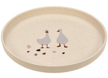 Eetgerei - bord - Lassig - bord met antislip 180 mm - per stuk - gans - leverbaar in 3 designs