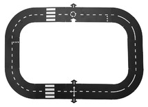 Autohoek - Waytoplay - King of the Road - autobaan - Set van 40