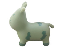 Bewegingsmateriaal - springdier - Tryco - Skippy Cow Stonegreen - koe - per stuk