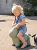 Bewegingsmateriaal - springdier - Tryco - Skippy Cow Stonegreen - koe - per stuk