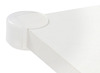 Veiligheid - dubbele tafelhoekje S -transparant - set van 4