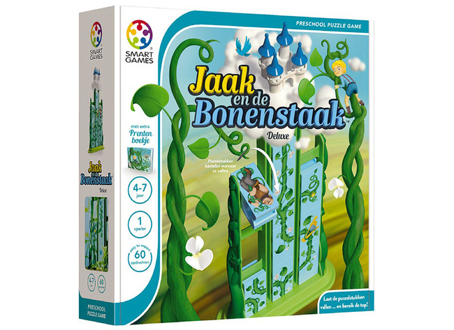 Denkspel - Smartgames Fairy Tales Jaak En De Bonenstaak Deluxe - Puzzelspel - Per Spel