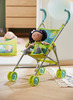 Poppen - accessoires - Haba - poppenbuggy zomerweide - per stuk