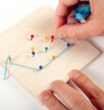 Plank - balsahout - 10 x 10 cm - String Art - set van 10