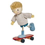 Poppenhoek - poppenhuis - edward en zijn skateboard