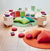 Mat, Rond, Diameter 300 Cm.