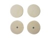 Hout - Vormen - Magnetisch - 5 Cm -Set/4