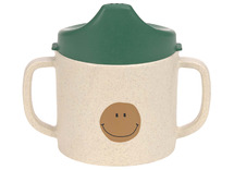 Eetgerei - beker - Lassig - drinkbeker met tuit antislip 200 ml - per stuk - happy rascals smile - per stuk