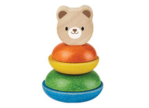 Stapelen - Plantoys - stapelringen - beer - per set