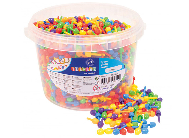 Maximozaiek - Playbox - Steekkralen - 10 Mm - Set Van 2700