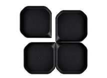 Fun² play - speeldeksels klein - zwart set v4