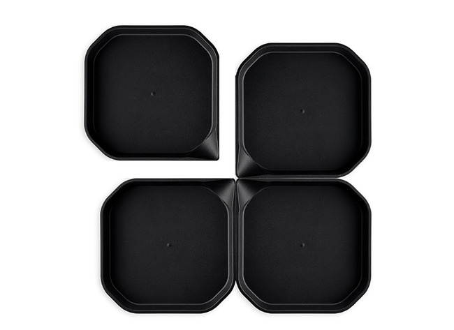 Fun² Play - Speeldeksels Klein - Zwart Set V4