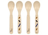 Eetgerei - bestek - Lassig - lepeltjes - set van 4 - little mateys royal blue - leverbaar in 3 designs