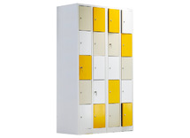 Kast - Metaal - Locker - Superior - 2 Rijen - lichtblauw - per stuk