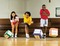 Spelaccessoires - Dobbelstenen - Spordas Move Cubes - 14,5 Cm - Gekleurd - Met Pochetten - Per Stuk