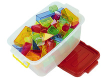 Vormen - Geo - Transparant - 3D - Set Van 50