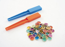 Stem - shaw magnets - magnetisme - magnetische schijfjes set van 102