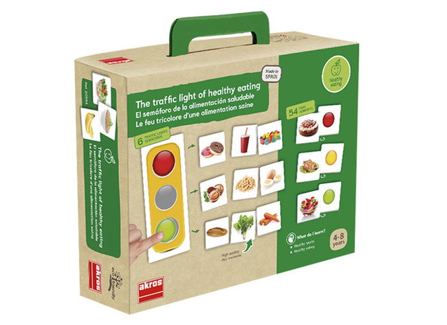 Spel - Akros The Traffic Light Of Healthy Eating - Gezondheid - Gezonde Voeding - Per Spel