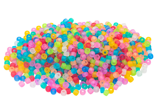 Kralen - Kunststof - Playbox - Kongokralen - Frosted - Set Van 1000