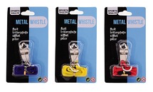 Sport en spel - metalen fluitjes set v 3