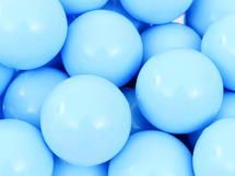 Ballen - 8 cm - kunststof - ballenbad - lichtblauw - set van 250