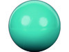 Ballen - 8 cm - kunststof - ballenbad - turkoois - set van 250