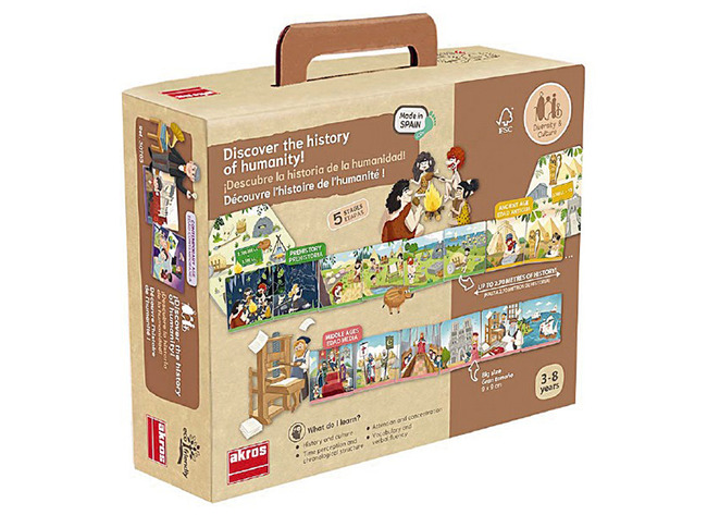 Spel - Akros Discover The History Of Humanity! - Geschiedenis Van De Mens! - Wereldorientatie - Per Spel