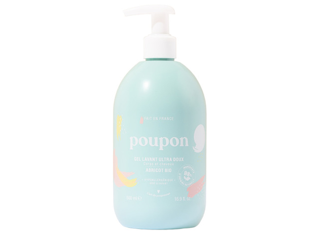 Reinigingsgel -  Poupon Hair & Body Washing Gel - Per Stuk