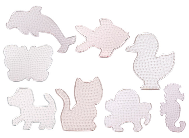 Strijkkralen - Midi - Pinborden - Dieren - Set Van 8
