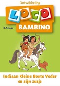 Loco - Bambino - Ontwikkelingsspelletjes - 3 tot 5 jaar - indiaan kleine b.veder zijn zusje - per stuk