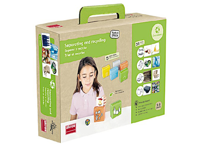 Spel - Associatiespel - Akros Separating And Recycling - Wereldoriëntatie - Recycleren - Per Spel
