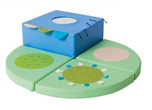 Kruipparcours - sensorisch - set van 4 blokken
