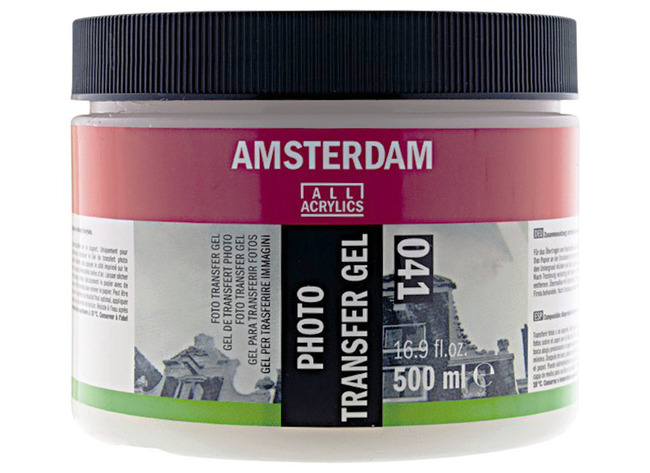 Schildermediums - Amsterdam Foto Transfer Gel - 500 Ml - Per Stuk