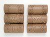 Stempels - kleistempels - Yellow Door Let's Roll Emotions - emotie - steenmix - 7,7 x 3,4 cm - boetseren - set van 6