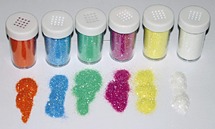 Glitter - Poeder - Strooibus - Fluo - Ass/6X20Gr