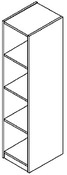 Kast, Cube, 4Vak Kast