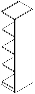 Kast, Cube, 4vak Kast