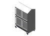 Bed-Buitenbed Dubbel Met Deuren